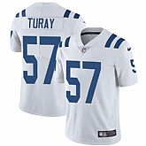 Nike Men & Women & Youth Colts 57 Kemoko Turay White NFL Vapor Untouchable Limited Jersey,baseball caps,new era cap wholesale,wholesale hats